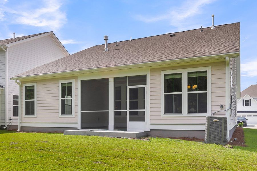 Exterior details and patio area of a home in Phillips Crossing, Ridgeville (Image 27).