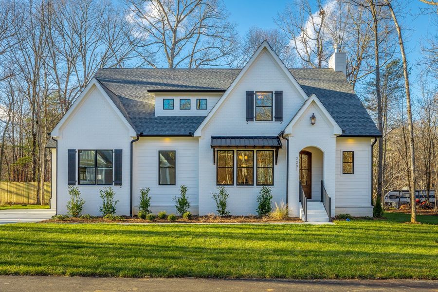 Front exterior of a home in the River Gorge Ranch community, located in River Gorge Ranch, TN (Image 2).
