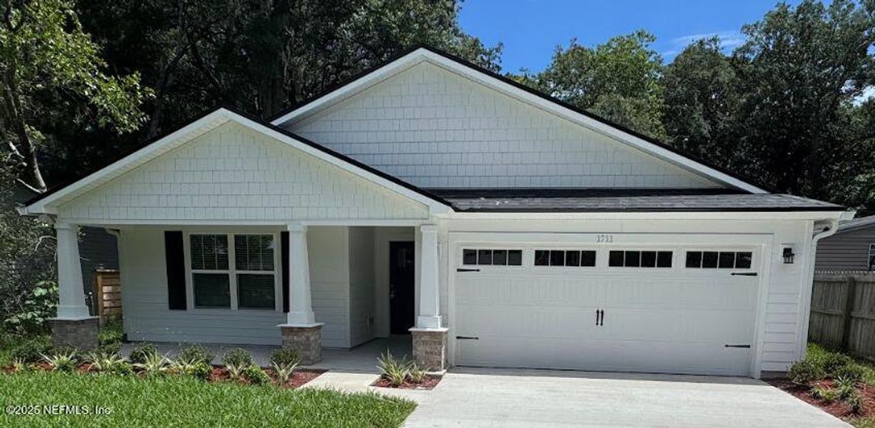 Front exterior of a new home in , Jacksonville, FL, highlighting curb appeal (Image 2). Front exterior of a new home in , Jacksonville, FL, highlighting curb appeal (Image 2).