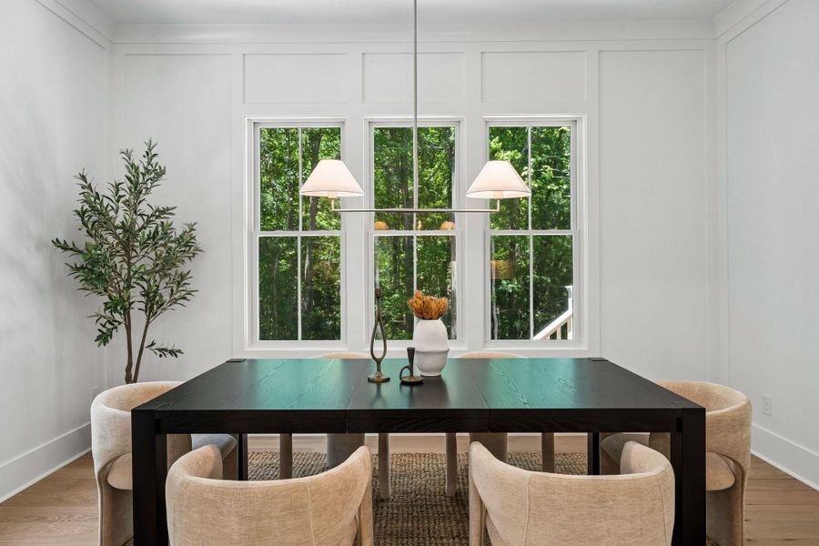 Furnished interior view inside a new home in , Charleston (Image 6).