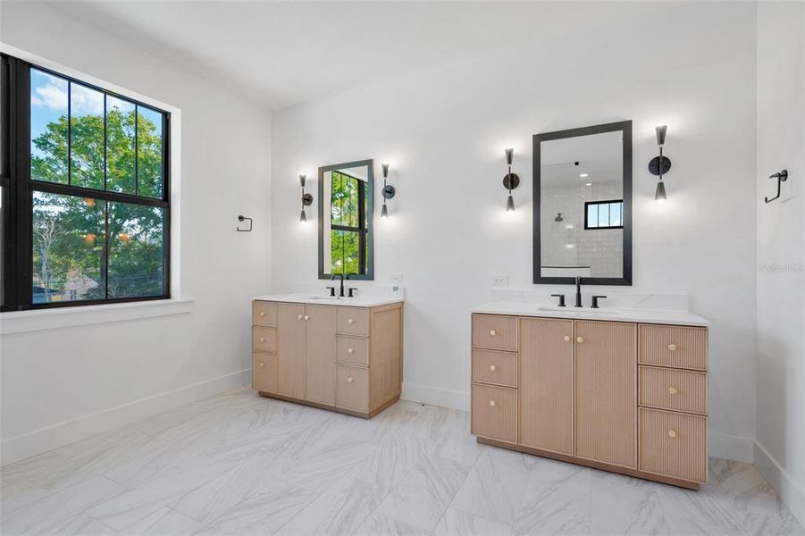 Furnished interior view inside a new home in , Tampa (Image 26).