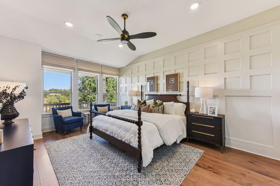 Furnished interior view inside a new home in Provence 70s, Austin (Image 13).
