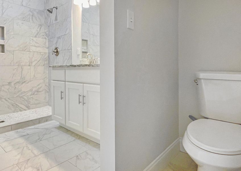 Furnished interior view inside a new home in , St. Stephen (Image 13).