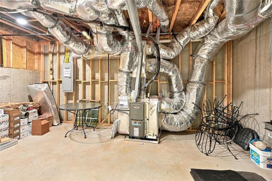 In-progress construction of a new home in , Woodstock, GA (Image 44).