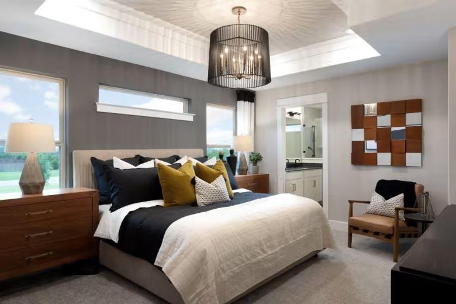 Photo of Pulte model home with same floor plan, not of actual home listed. Photo of Pulte model home with same floor plan, not of actual home listed.