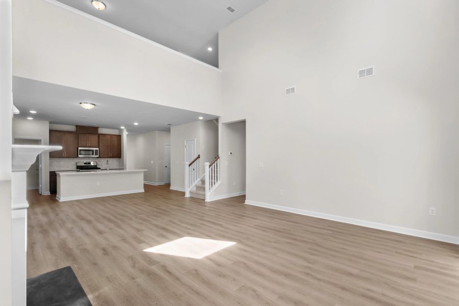 Similar Harrison floorplan for inspiration - features and finishes vary