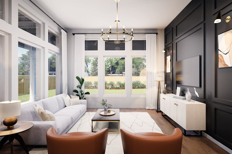 The Lavendar - Family Room