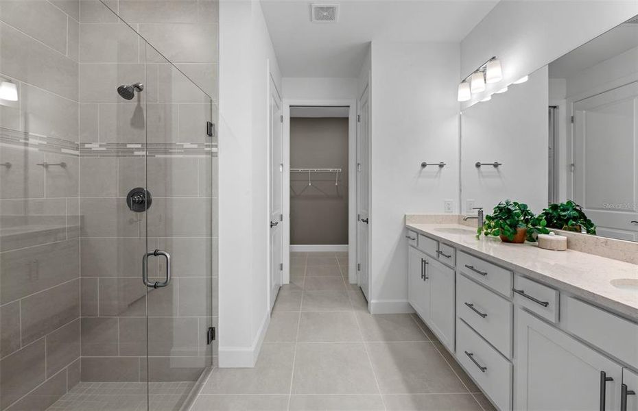 Furnished interior view inside a new home in , Nokomis (Image 19).