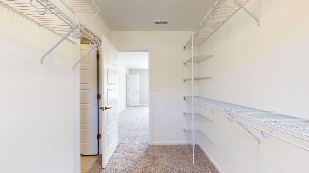 Representative furnished interior of a home built from the Tyler A by JC Jackson Homes,LLC in Heritage Pointe, Newport (Image 11).