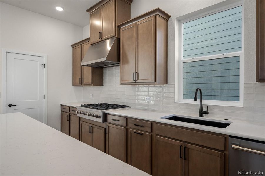 Furnished interior view inside a new home in Trailside at Cottonwood Creek, Colorado Springs (Image 10).