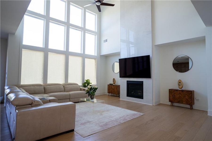 Furnished interior view inside a new home in , Woodstock (Image 10).