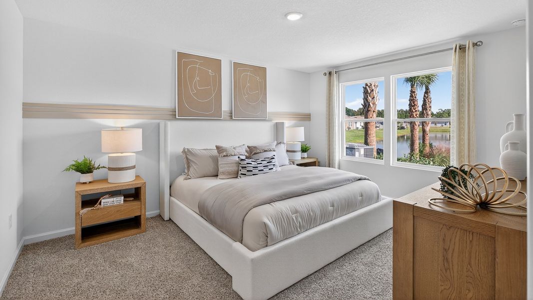 Representative furnished interior of a home built from the CALI by D.R. Horton in Copes Landing, Jacksonville (Image 16).