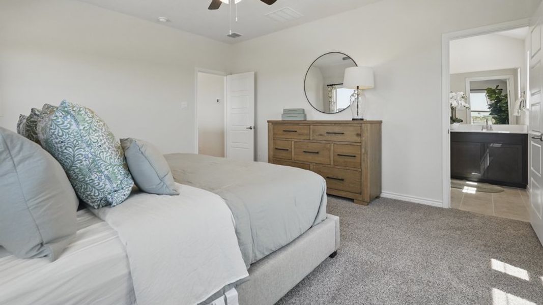 Furnished interior view inside a new home in Liberty Crossing, Royse City (Image 17). Furnished interior view inside a new home in Liberty Crossing, Royse City (Image 17).