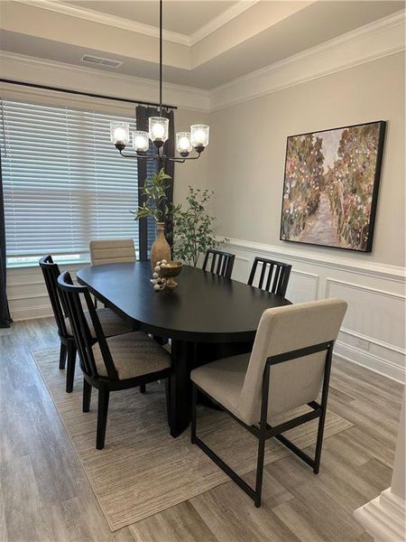 Furnished interior view inside a new home in Mirror Lake at South Harbour, Villa Rica (Image 4).