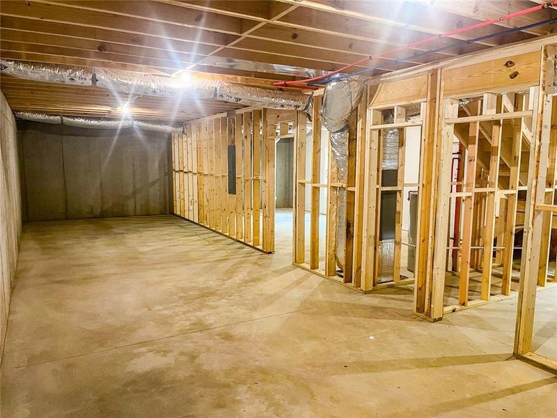 In-progress construction of a new home in , Dahlonega, GA (Image 40).