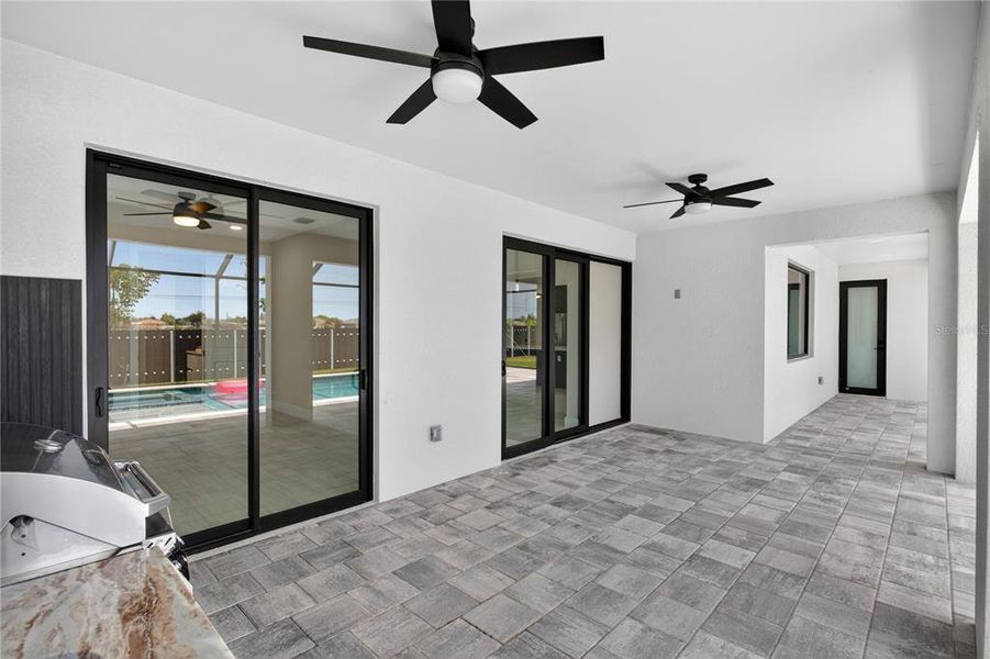 Exterior details and patio area of a home in , Cape Coral (Image 33).