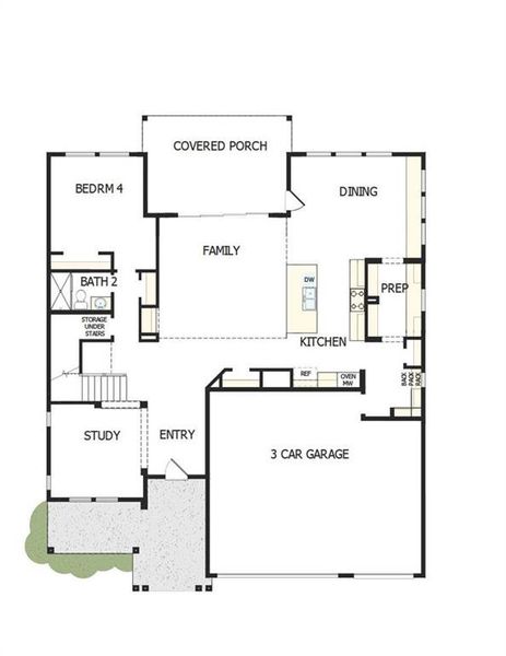 2D floor plan layout of this home in Havencroft, Woodstock, GA (Image 5). 2D floor plan layout of this home in Havencroft, Woodstock, GA (Image 5).