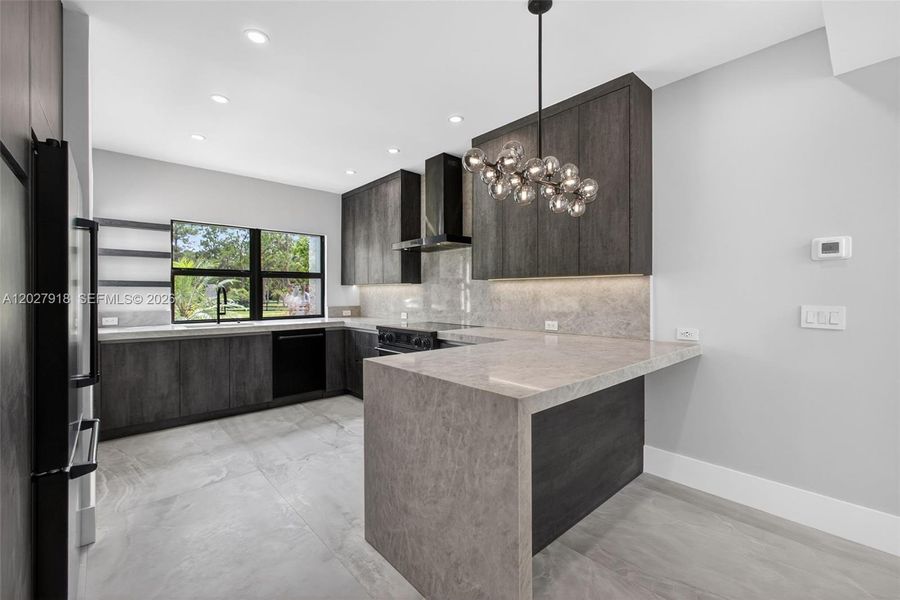 Furnished interior view inside a new home in , Palm Beach Gardens (Image 22).