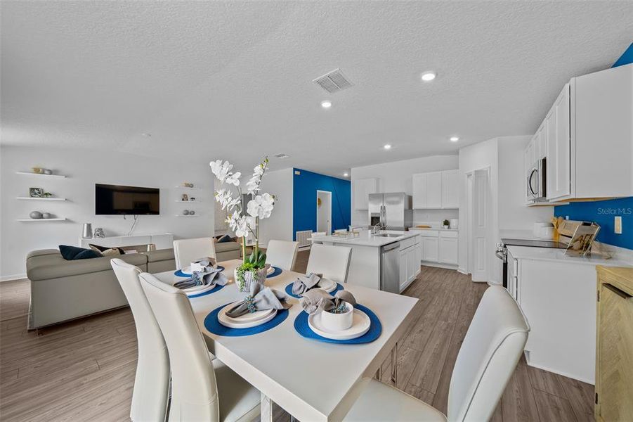 Furnished interior view inside a new home in Tara Forest East, Alachua (Image 8).