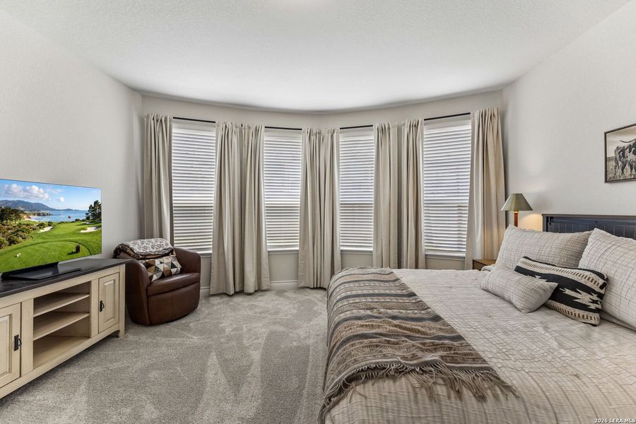 Furnished interior view inside a new home in Sendero at Veramendi, New Braunfels (Image 12).