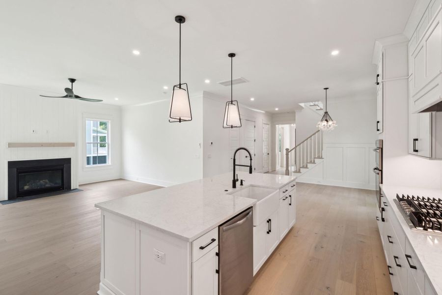 Furnished interior view inside a new home in , Johns Island (Image 10).