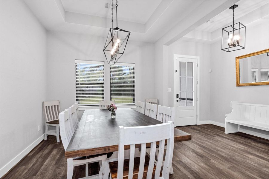 Furnished interior view inside a new home in , Magnolia (Image 38).
