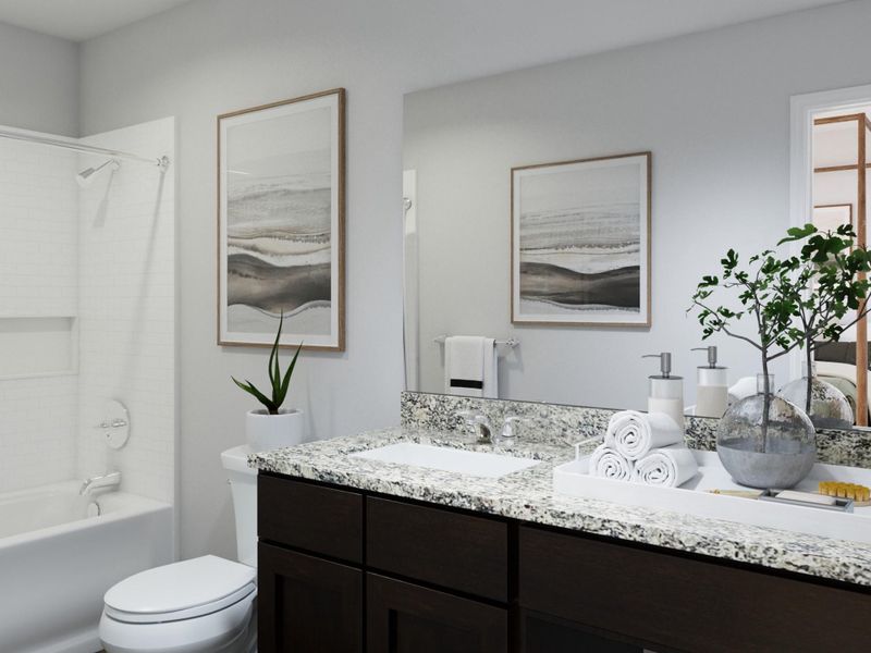 Photos are a representation of the floor plan. Options and interior selections will vary.