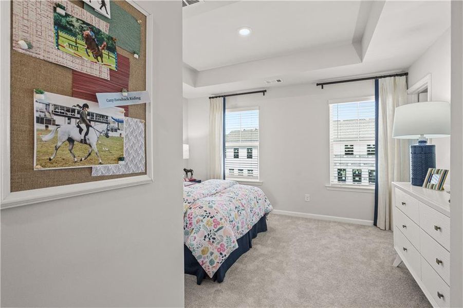 Furnished interior view inside a new home in Rosewood Farm, Lawrenceville (Image 31).