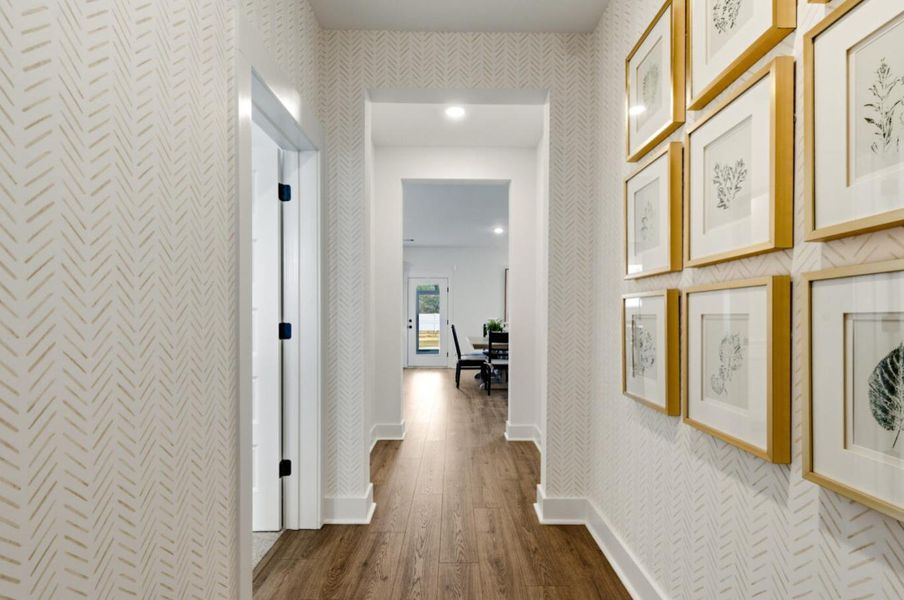 Furnished interior view inside a new home in The Groves of Berkeley, Moncks Corner (Image 6).
