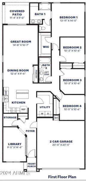 Cardiinal floor plan