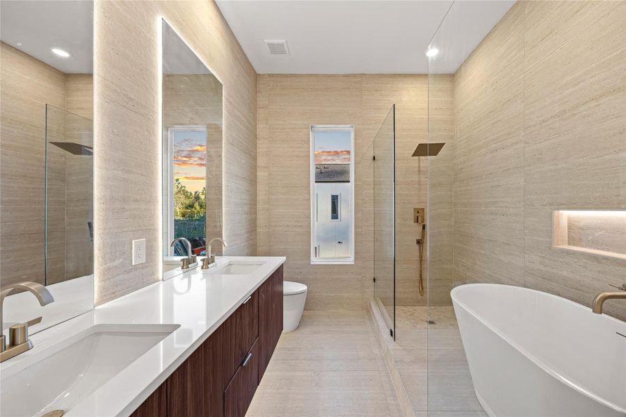 Furnished interior view inside a new home in , Houston (Image 5).