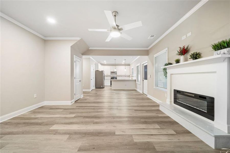 Spacious, unfurnished interior of a new home in , Lawrenceville (Image 17).