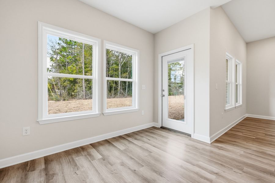 Spacious, unfurnished interior of a new home in Southern Charm, Crestview (Image 32).