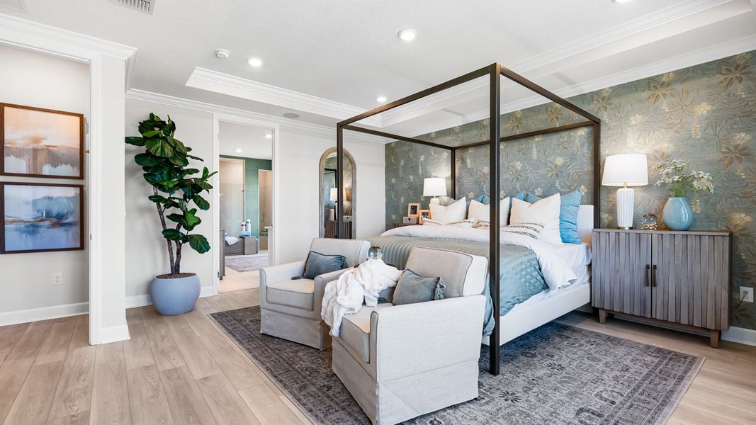 Representative furnished interior of a home built from the Tortola by Taylor Morrison in Palms at Coasterra, Palmetto (Image 13). Representative furnished interior of a home built from the Tortola by Taylor Morrison in Palms at Coasterra, Palmetto (Image 13).