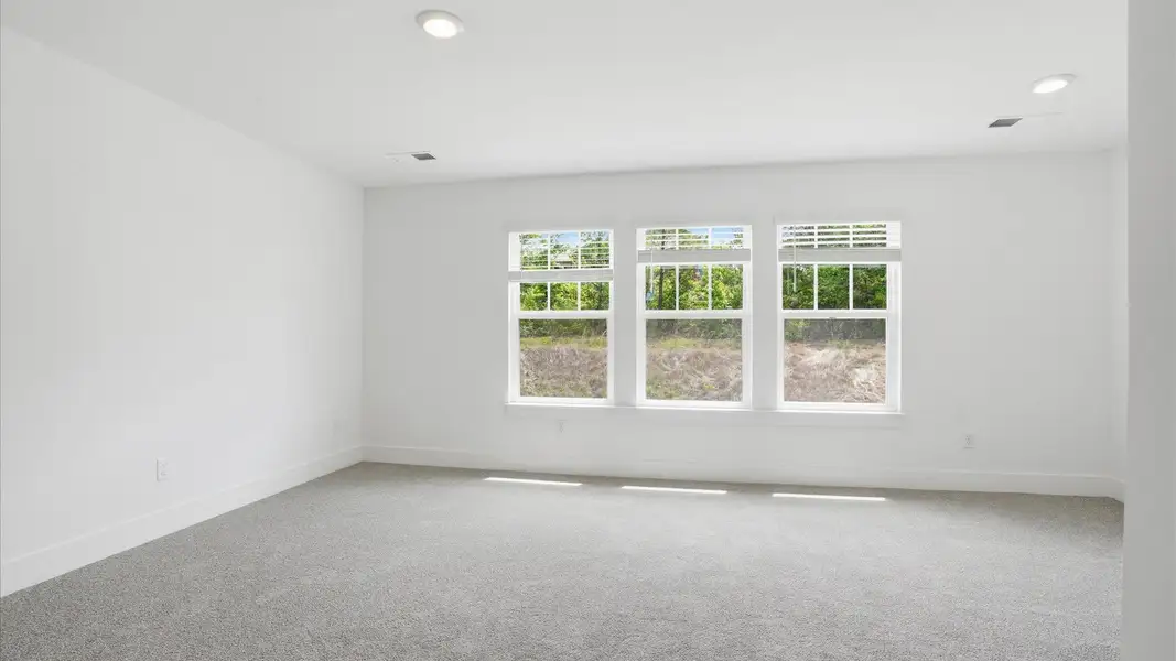 Accomplished primary retreat with eye-catching natural light in a desirable Greenville community