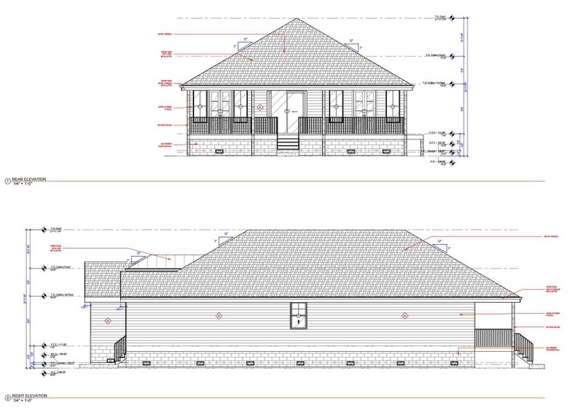 Exterior rendering of this home design in , New Caney, TX (Image 3).