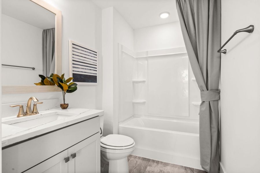 Furnished interior view inside a new home in Sun City Hilton Head, Bluffton (Image 18).
