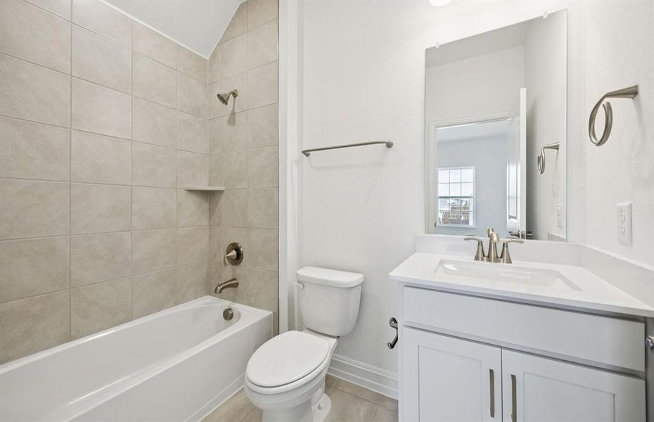 Secondary bathroom