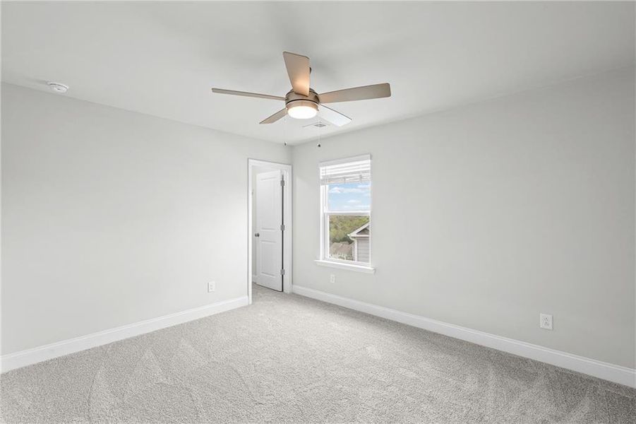 Spacious, unfurnished interior of a new home in Rose Creek, Cumming (Image 26). Spacious, unfurnished interior of a new home in Rose Creek, Cumming (Image 26).