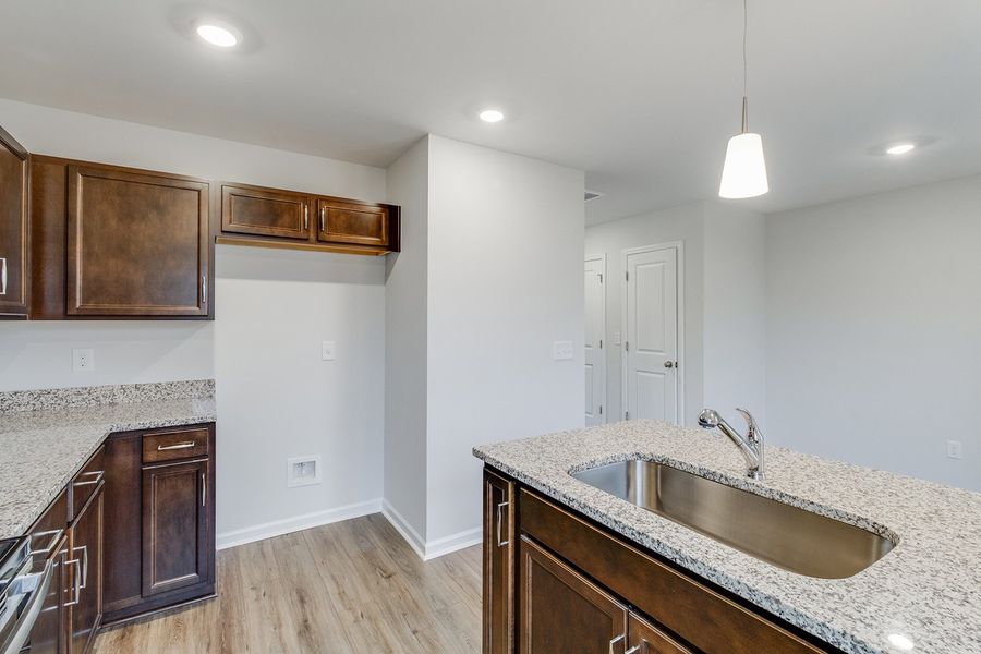 Furnished interior view inside a new home in Astoria, Columbia (Image 9).