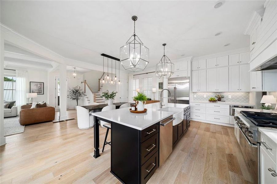 Furnished interior view inside a new home in Crossroads, Milton (Image 6).