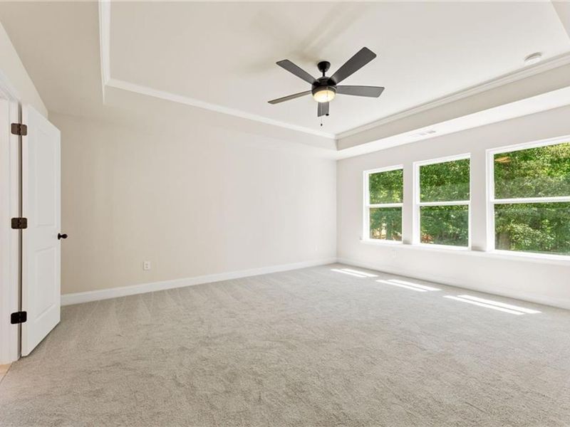 Spacious, unfurnished interior of a new home in Melody Lakeside Estates, Buford (Image 14).