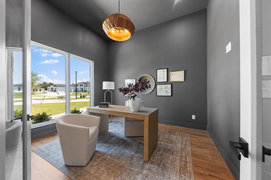 Furnished interior view inside a new home in , Red Oak (Image 30).