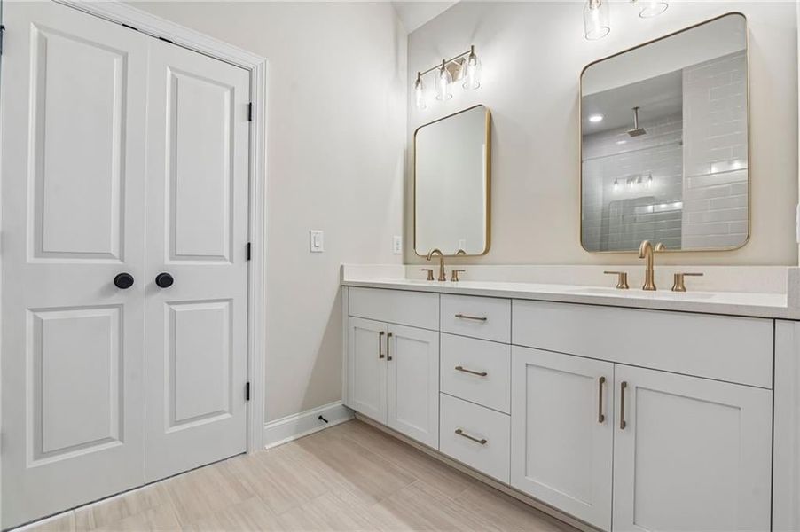 Furnished interior view inside a new home in Byers Park, Alpharetta (Image 15).