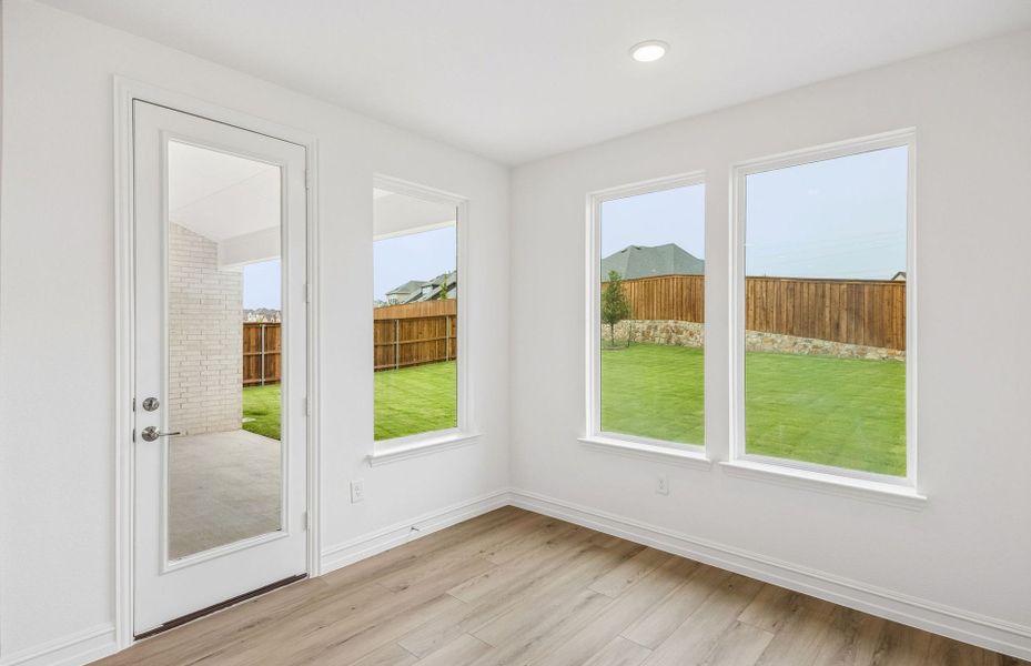 Spacious, unfurnished interior of a new home in Wilson Creek Meadows, Celina (Image 24). Spacious, unfurnished interior of a new home in Wilson Creek Meadows, Celina (Image 24).