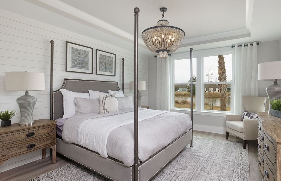 Furnished interior view inside a new home in Grand Arbor, Blythewood (Image 4).