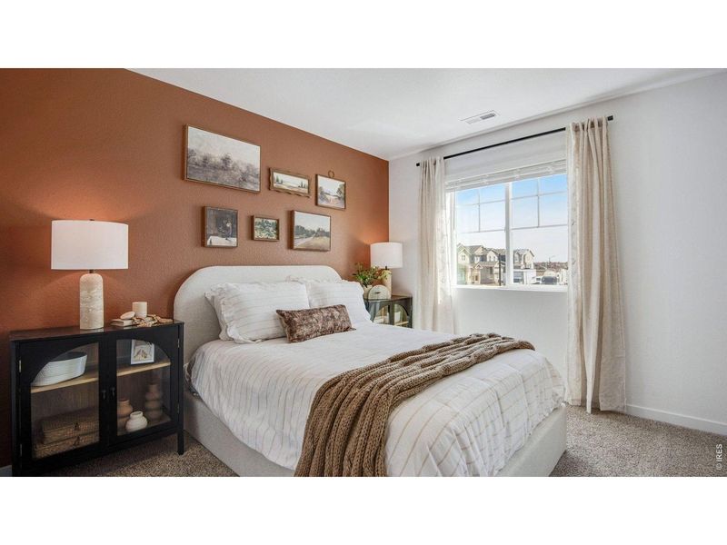 Furnished interior view inside a new home in Prairie Song, Windsor (Image 28).