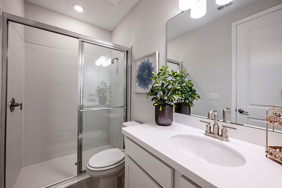 Representative furnished interior of a home built from the Torres by Taylor Morrison in Headwaters at Lofton Creek, Yulee (Image 26).