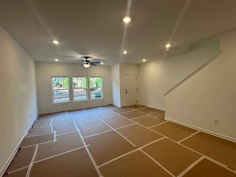 Family Room Construction Progress