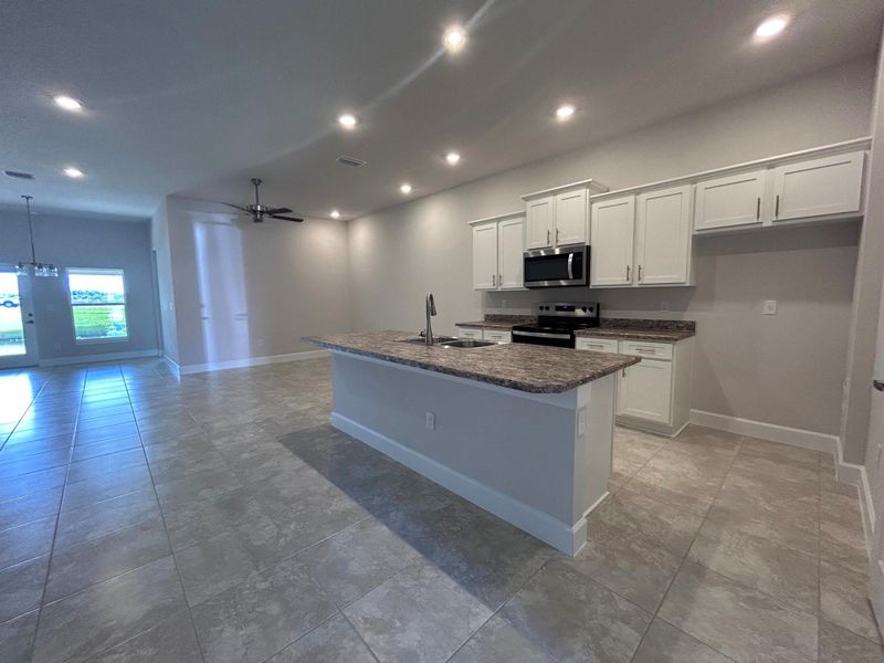 Furnished interior view inside a new home in Waterstone Villas, Fort Pierce (Image 7). Furnished interior view inside a new home in Waterstone Villas, Fort Pierce (Image 7).